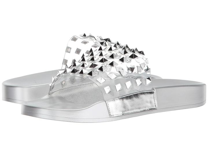 Katy Perry The Tatum (silver Pvc) Women's Shoes