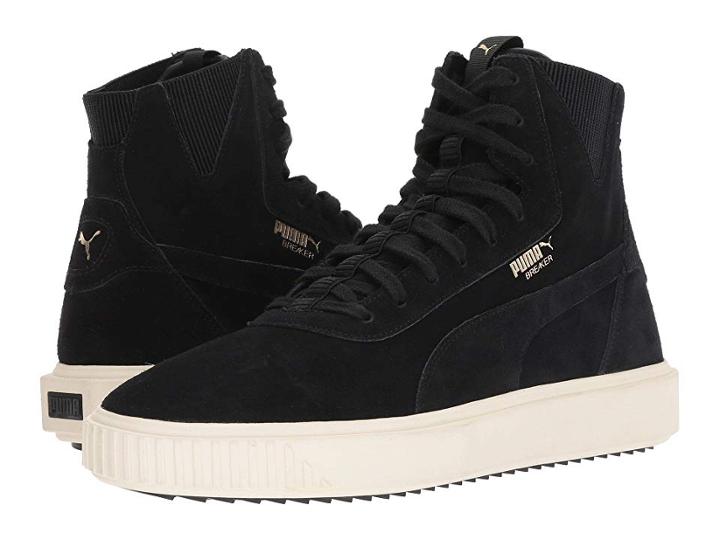 Puma Breaker Hi (puma Black/whisper White) Men's Shoes