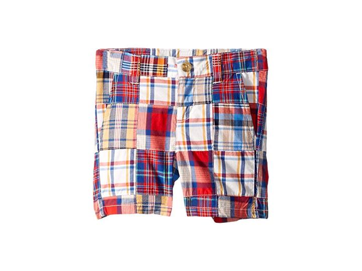 Janie And Jack Patchwork Shorts (toddler/little Kids/big Kids) (multi) Boy's Shorts