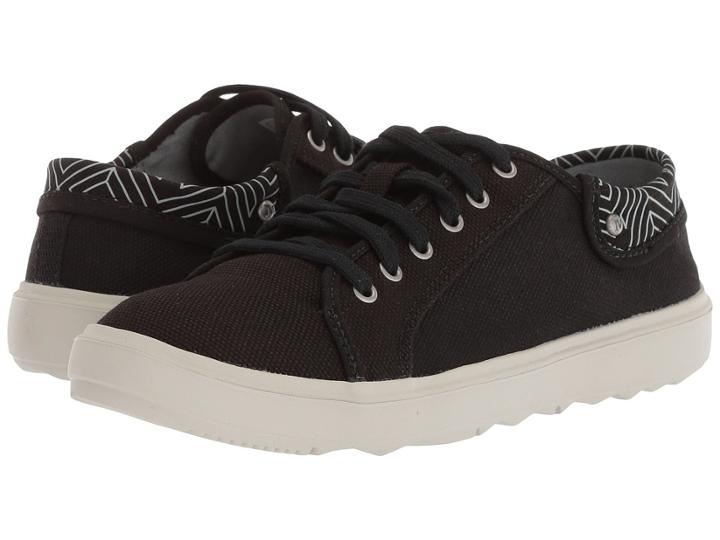 Merrell Around Town City Lace Canvas (black) Women's Shoes