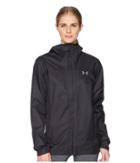 Under Armour 2l Lined Shell Jacket (black Graphite) Women's Coat
