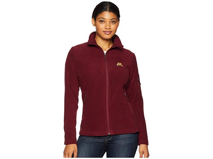 Columbia Give And Gotm Full Zip Fleece (mn/rich Wine) Women's Fleece