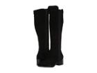 Steve Madden Giselle To The Knee Boot (black Suede) Women's Pull-on Boots
