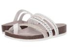Circus By Sam Edelman Oleander (bright White/soft Silver Metallic Woven Braid/smooth Atanado Veg) Women's Shoes
