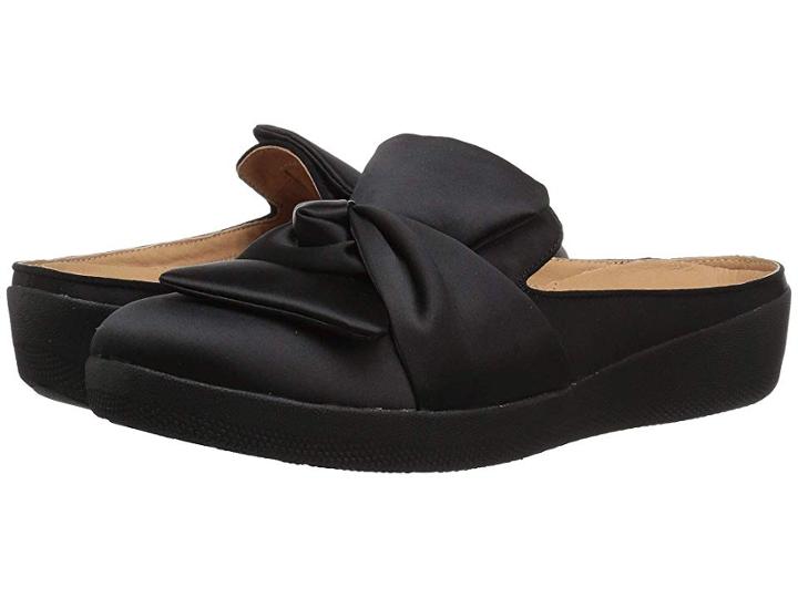 Fitflop Superskate Knot (black) Women's  Shoes