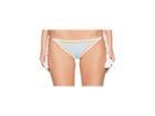 Jonathan Simkhai Crochet Side Tie Bikini Bottoms (sky Combo) Women's Swimwear