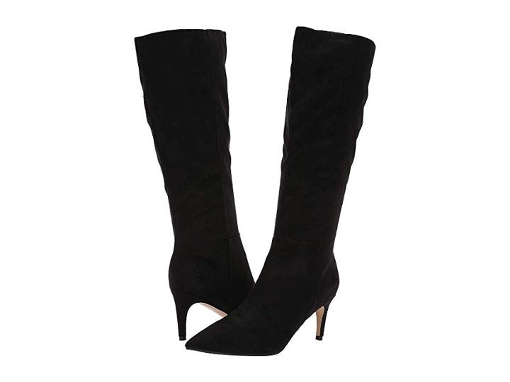 Ivanka Trump Quinci 2 (black Superfine Suede) Women's Boots