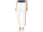 Juicy Couture Juicy Jacquard Velour Slim Pants (angel) Women's Casual Pants