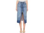 The Kooples Long Denim Skirt (blue) Women's Skirt