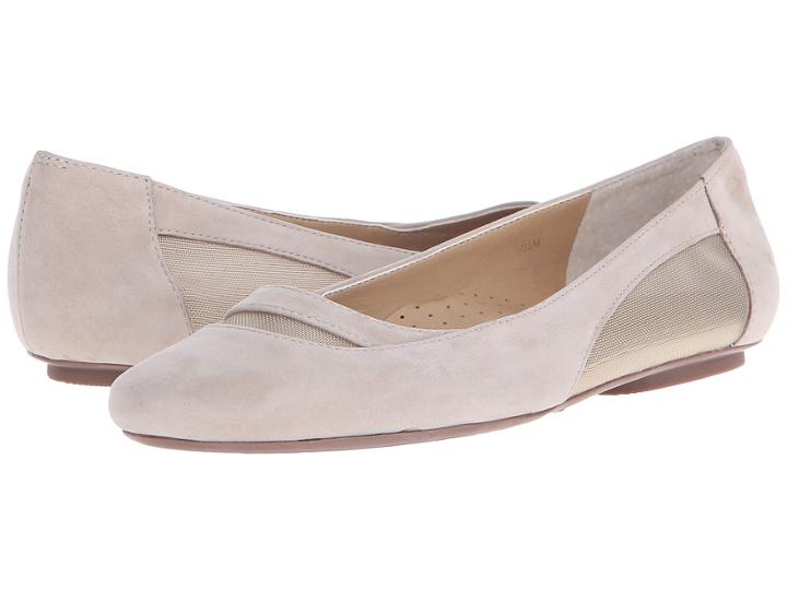 Vaneli Shirin (natural Soft Nabuk/matching Mesh) Women's Flat Shoes