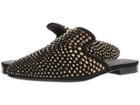Giuseppe Zanotti Kevin Studded Slide (black/gold) Men's Slide Shoes