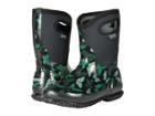 Bogs Classic Mid (black Multi Butterflies) Women's Rain Boots