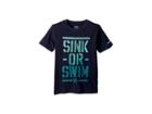 Hurley Kids Don't Sink Tee (big Kids) (obsidian) Boy's T Shirt