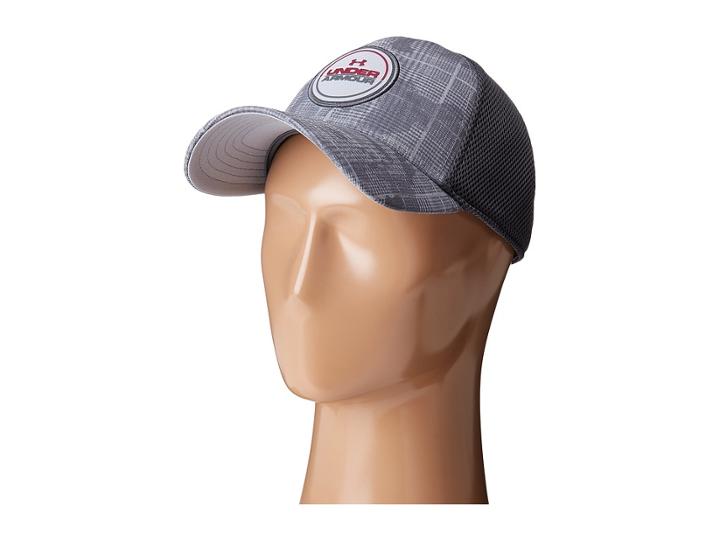 Under Armour Ua Eagle Cap 2.0 (overcast Gray/rhino Gray/black Currant) Caps