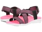 Ryka Belmar (black/summer Grey/neon Flamingo) Women's  Shoes