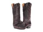 Roper Bb Lace (brown Laser Cut/black Lace) Cowboy Boots