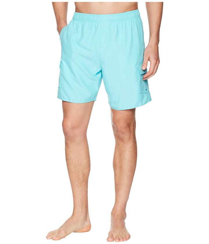 Quiksilver Waterman Balance Volley Swim Trunks (blue Radiance) Men's Swimwear