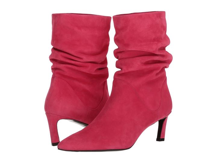 Stuart Weitzman Demibenatar (coral Luxe Suede) Women's Shoes