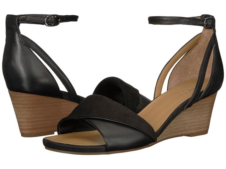 Franco Sarto Deirdra (black Sheep Nappa/microfiber) Women's Shoes