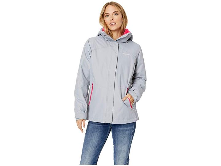 Columbia Bugabootm Ii Fleece Interchange Jacket (astral/cactus Pink) Women's Coat