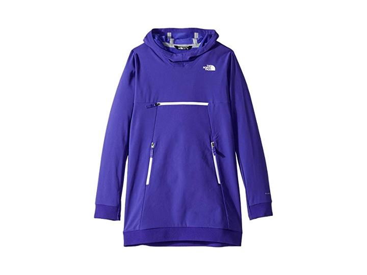 The North Face Kids Tekno Pullover Hoodie (little Kids/big Kids) (deep Blue) Girl's Sweatshirt