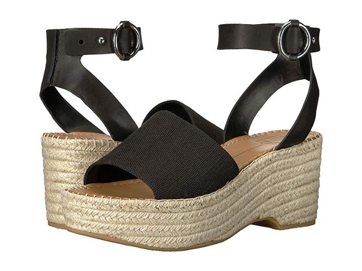 Dolce Vita Lesly (black Linen) Women's Shoes