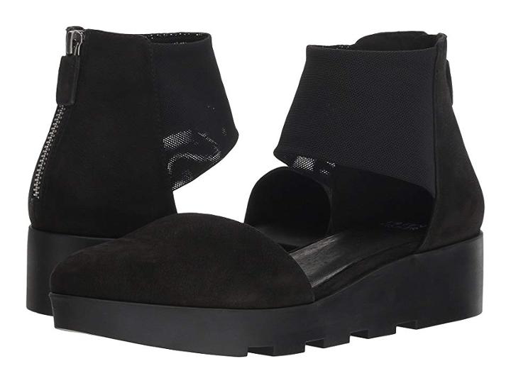 Eileen Fisher Mesh (black Nubuck) Women's Shoes
