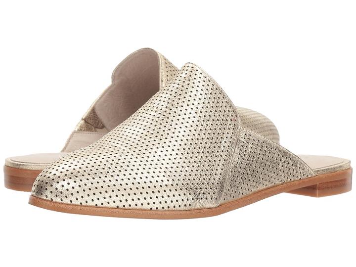 Kenneth Cole New York Roxanne 2 (soft Gold Metallic Leather) Women's Shoes