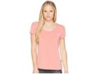 White Sierra Kalahari Ii Odor Free Short Sleeve Tee (watermelon) Women's Short Sleeve Pullover