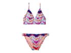 Hobie Kids Chevron And On Bralette Strappy Hipster Swim Set (big Kids) (multicolored) Girl's Swimwear Sets