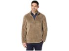 True Grit Pebble Pile 1/4 Zip Pullover (gravel) Men's Clothing