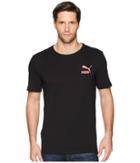 Puma Summer Tropical Logofill Tee (puma Black) Men's T Shirt