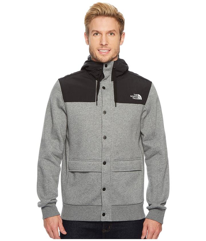 The North Face Rivington Pullover (tnf Medium Grey Heather) Men's Coat