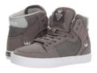 Supra Kids Vaider (little Kid/big Kid) (grey/light Grey/white) Boys Shoes