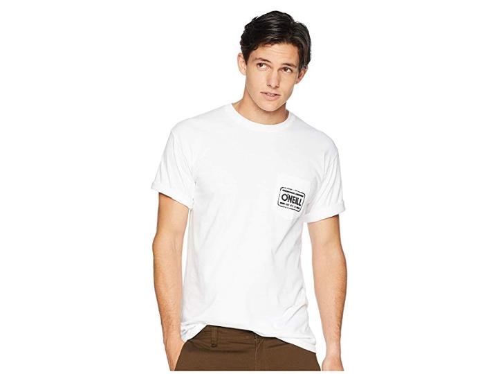 O'neill Rounder Printables Top (white) Men's Clothing