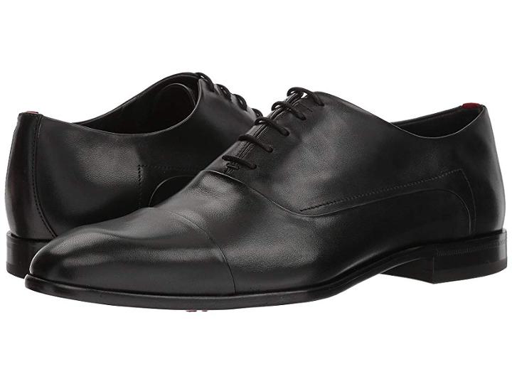 Boss Hugo Boss Dress Appeal Oxford By Hugo (black) Men's Shoes