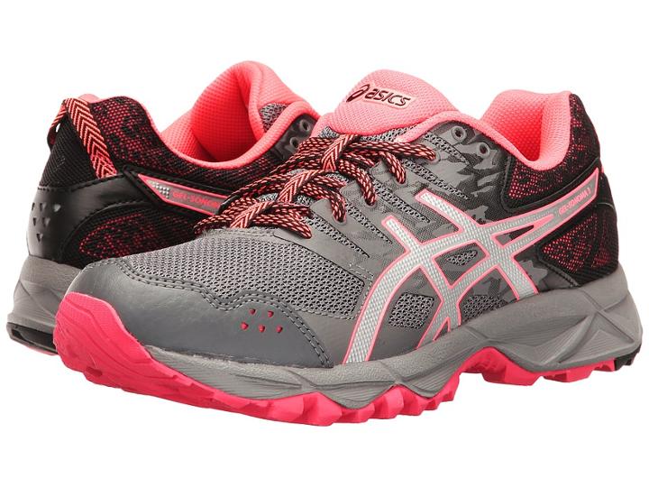 Asics Gel-sonoma 3 (carbon/silver/diva Pink) Women's Running Shoes