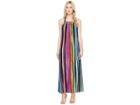 Maggy London Painted Stripe Maxi Dress (taupe/multi) Women's Dress