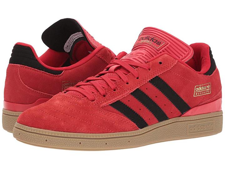 Adidas Skateboarding Busenitz Pro (scarlet/core Black/gum4) Men's Skate Shoes