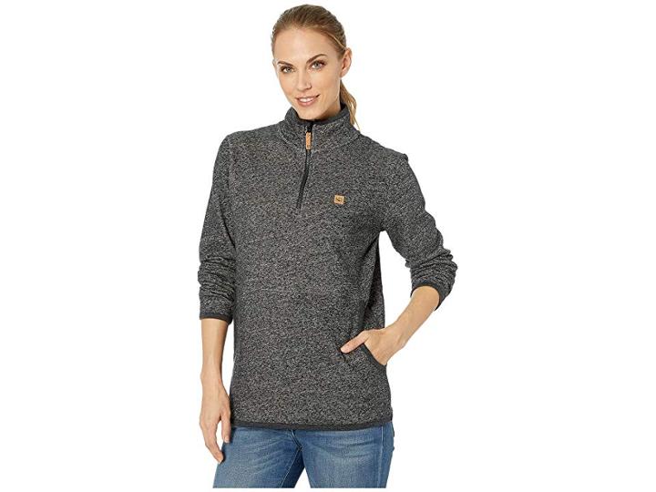 Tentree Opal 1/4 Zip (meteorite) Women's Clothing