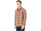 Burton Brighton Flannel (sparrow Pine Plaid) Men's Long Sleeve Button Up