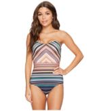 Jets By Jessika Allen Spectrum Bandeau One-piece (lucent) Women's Swimsuits One Piece
