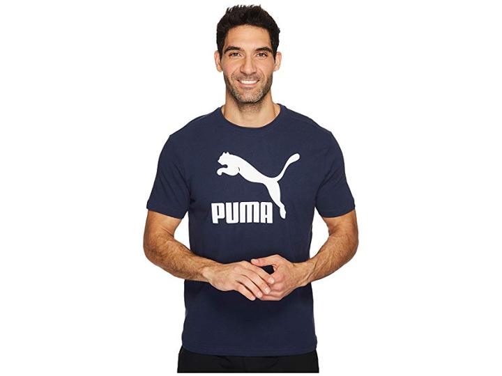 Puma Archive Life Tee (peacoat/puma White) Men's T Shirt