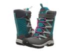 Keen Kids Hoodoo Wp (toddler/little Kid) (steel Grey/cabaret) Girls Shoes