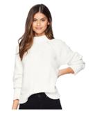 Moon River Boxy Sweater (white) Women's Sweater