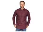 Polo Ralph Lauren Classic Fit Brushed Twill (engine Red/navy Multi) Men's Clothing