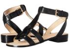 Nine West Yippee (black Leather) Women's Sandals