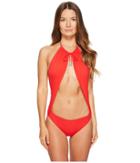La Perla Beach Glaze One-piece (red) Women's Swimsuits One Piece