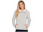 The North Face Crescent Hooded Pullover (vintage White Heather (prior Season)) Women's Sweatshirt