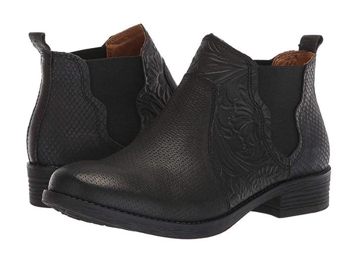 Comfortiva Tenny (black Cow Oily Veg/vienna Snake) Women's Boots